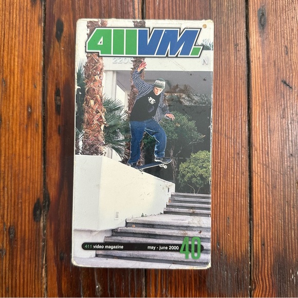 411VM Skateboarding Video Magazine May-June 2000 SLEEVE ONLY - Picture 1 of 8